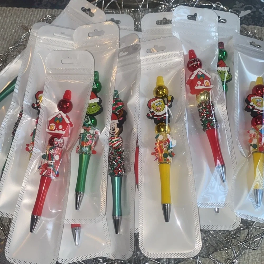 Festive Christmas Themed Pens